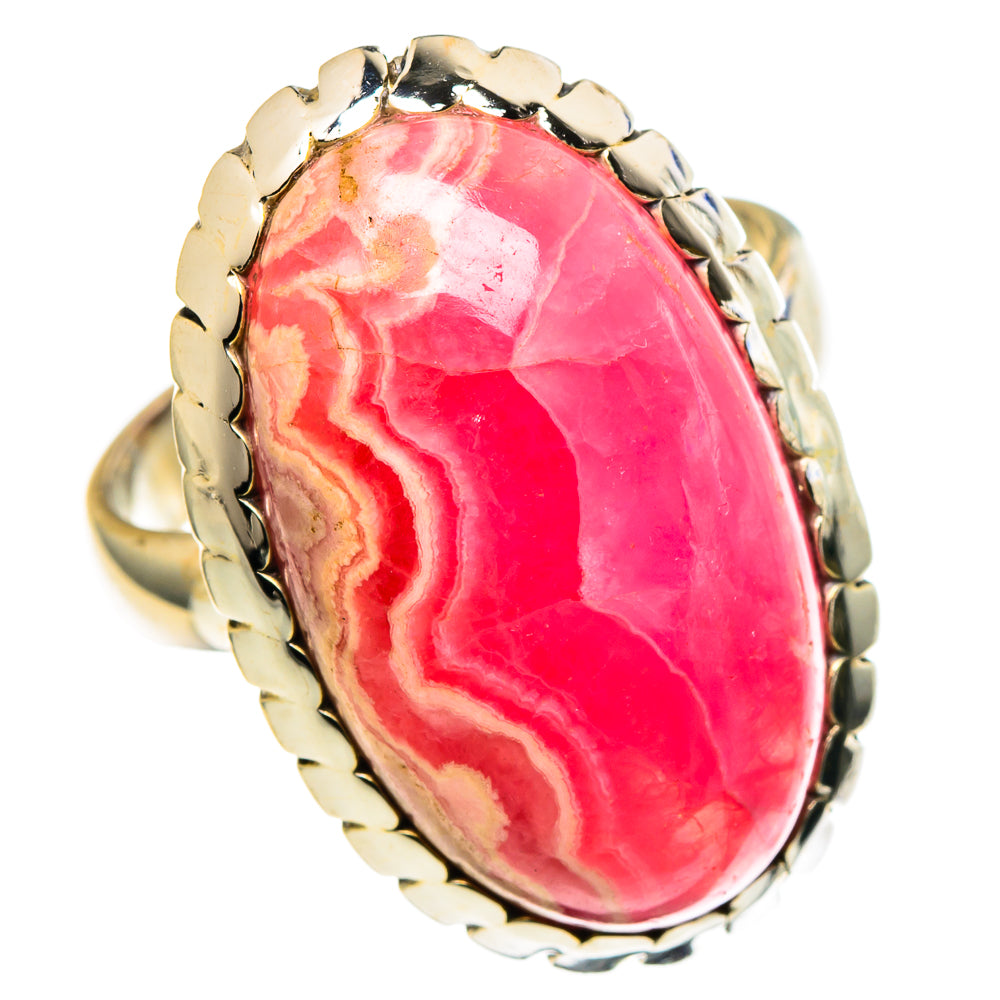 Rhodochrosite Rings handcrafted by Ana Silver Co - RING97670