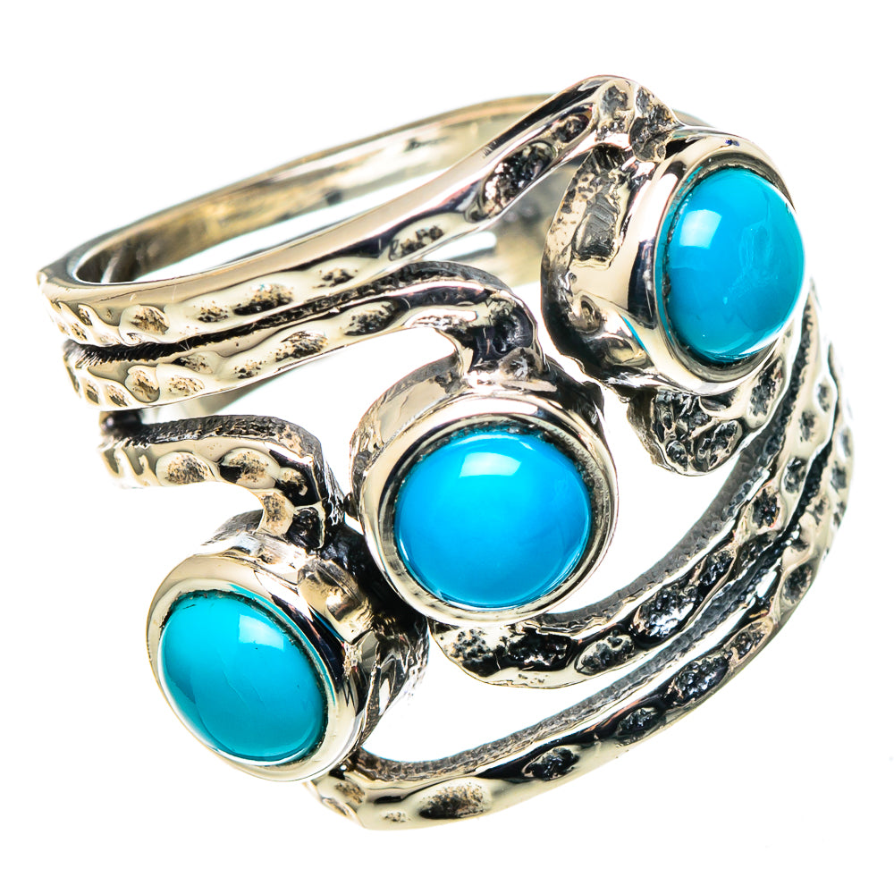Larimar Rings handcrafted by Ana Silver Co - RING97674