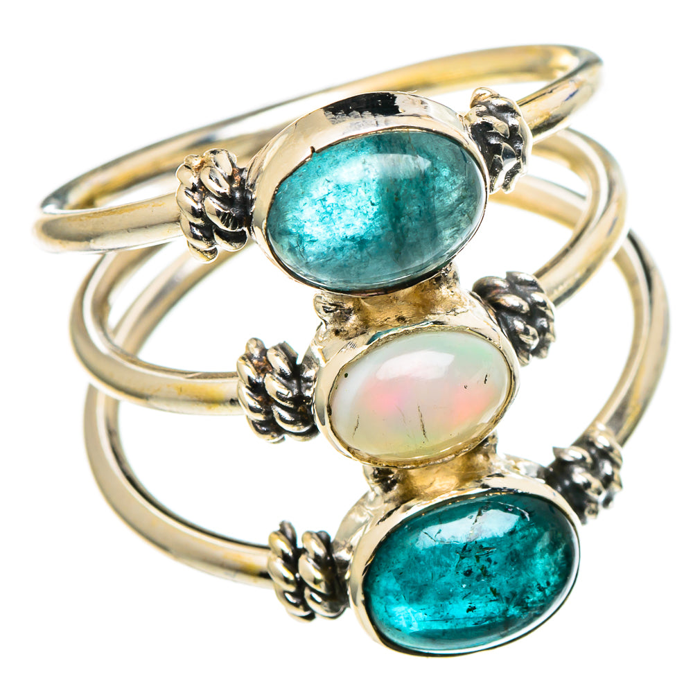 Ethiopian Opal Rings handcrafted by Ana Silver Co - RING97818