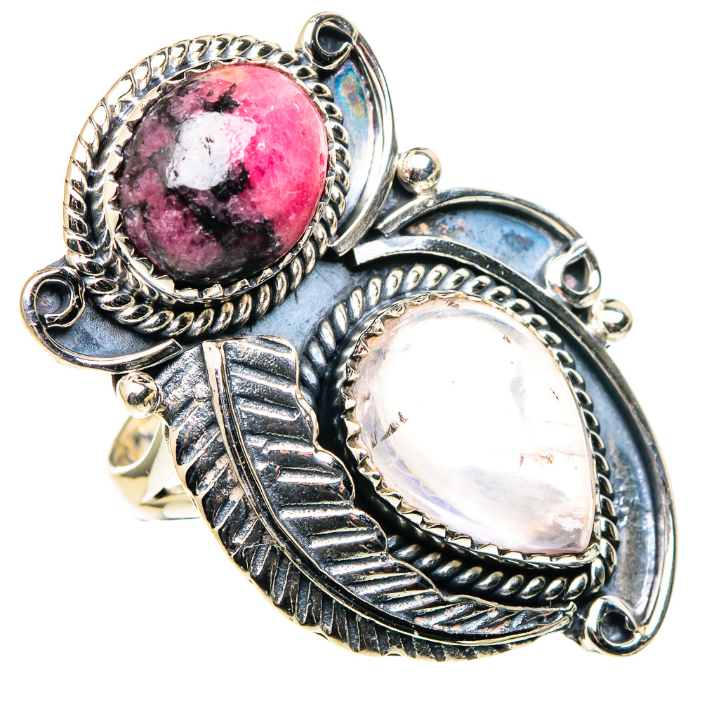 Rose Quartz Rings handcrafted by Ana Silver Co - RING97919