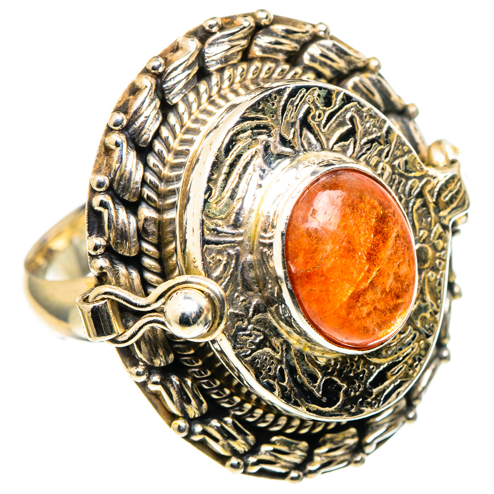 Sunstone Rings handcrafted by Ana Silver Co - RING97938 - Photo 2