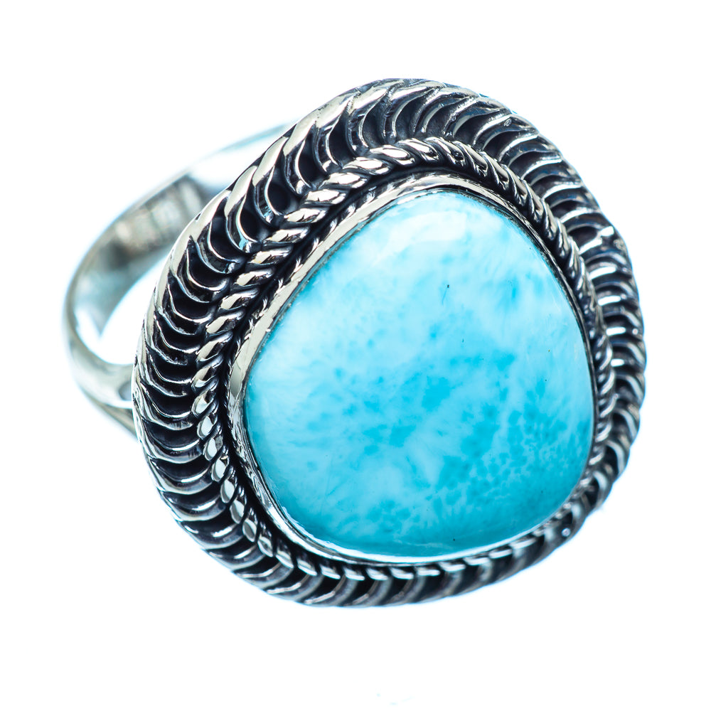 Larimar Rings handcrafted by Ana Silver Co - RING979483