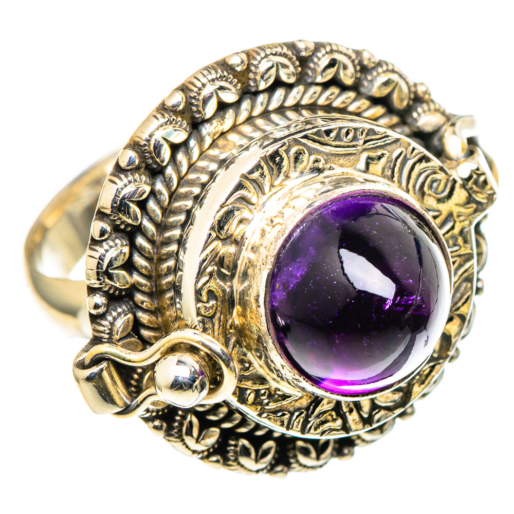 Amethyst Rings handcrafted by Ana Silver Co - RING97965 - Photo 2