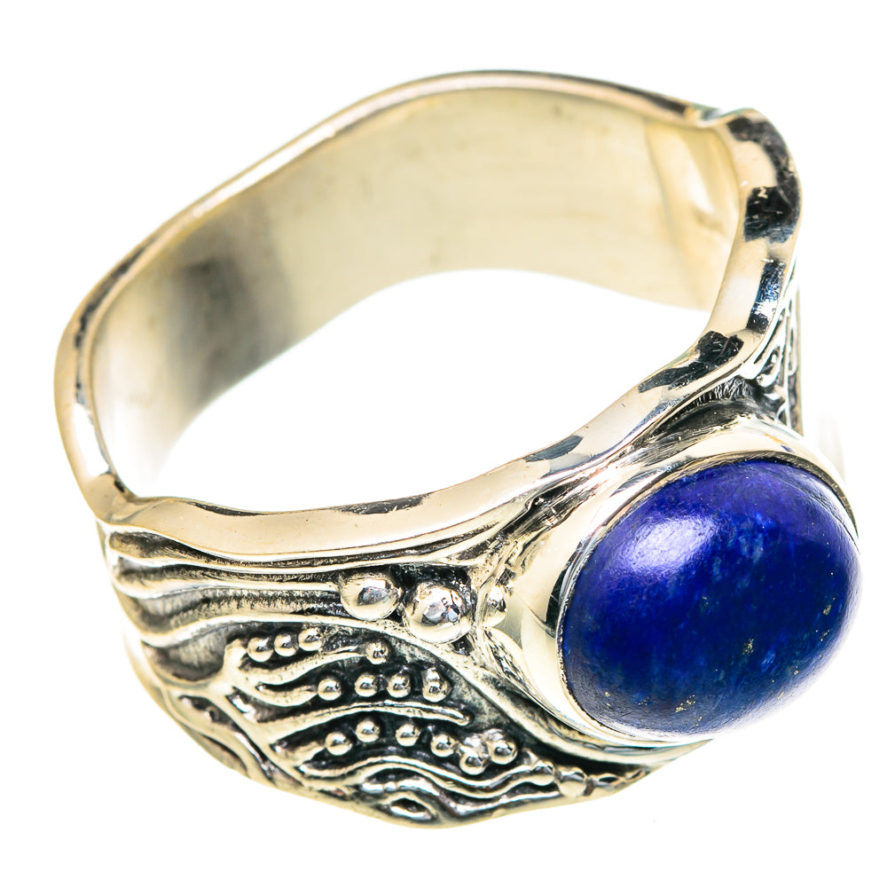 Lapis Lazuli Rings handcrafted by Ana Silver Co - RING97993 - Photo 2