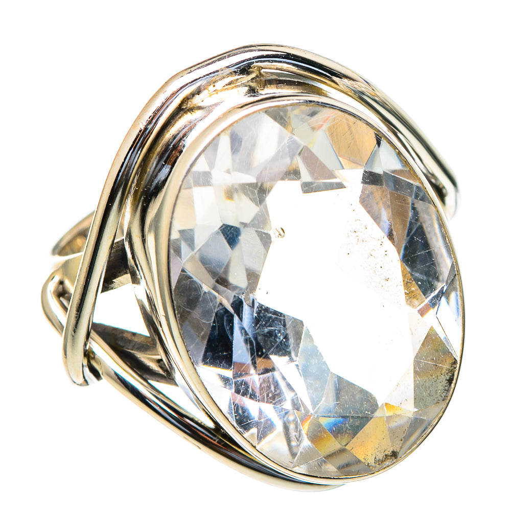 White Quartz Rings handcrafted by Ana Silver Co - RING98024