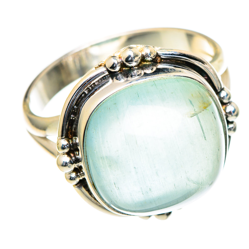 Aquamarine Rings handcrafted by Ana Silver Co - RING98074