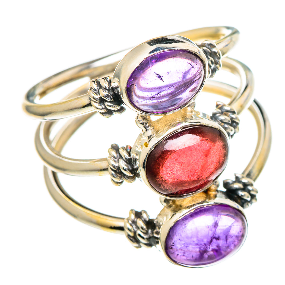 Amethyst Rings handcrafted by Ana Silver Co - RING98094