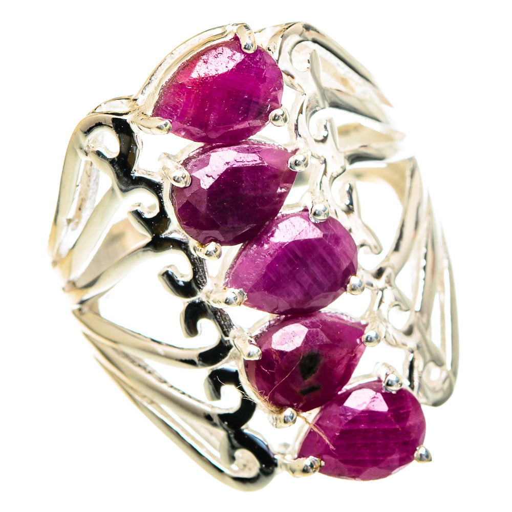 Ruby Rings handcrafted by Ana Silver Co - RING98189