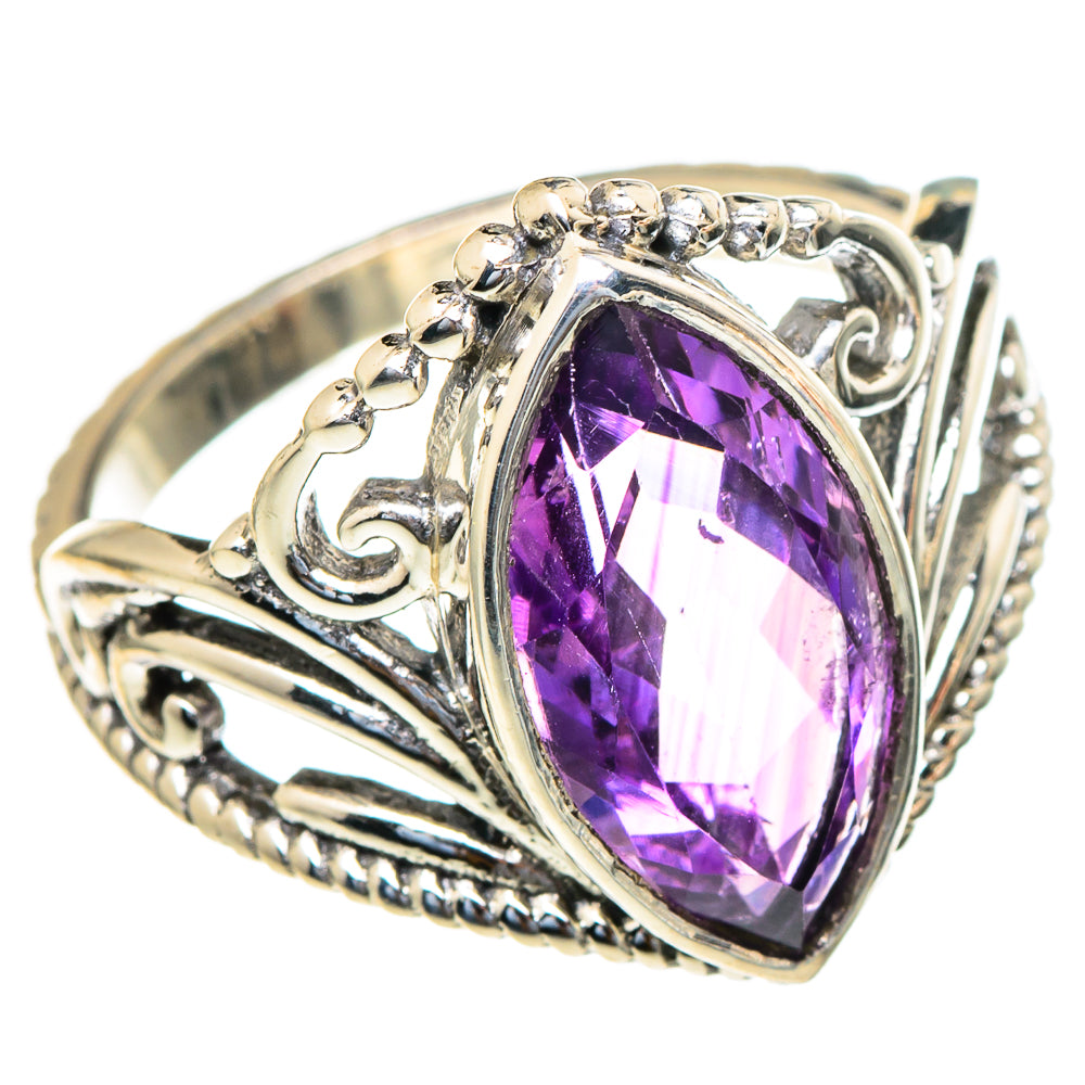 Amethyst Rings handcrafted by Ana Silver Co - RING98224