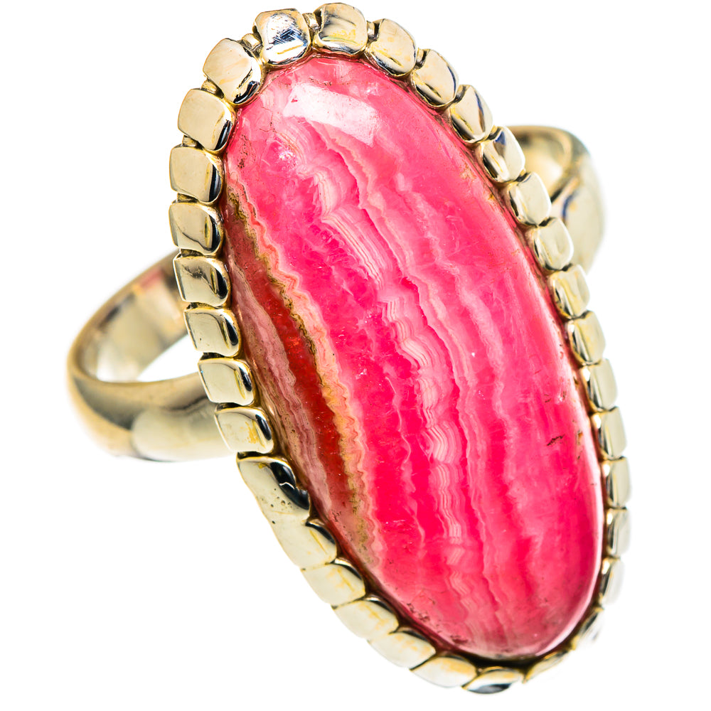 Rhodochrosite Rings handcrafted by Ana Silver Co - RING98259