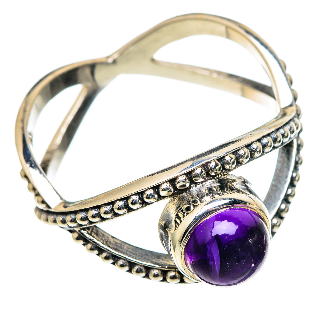 Amethyst Rings handcrafted by Ana Silver Co - RING98322