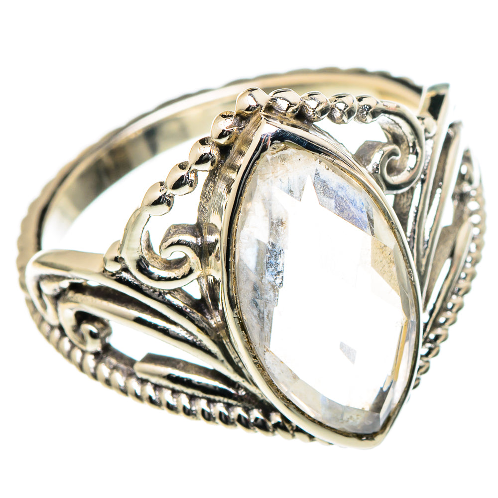 White Quartz Rings handcrafted by Ana Silver Co - RING98330