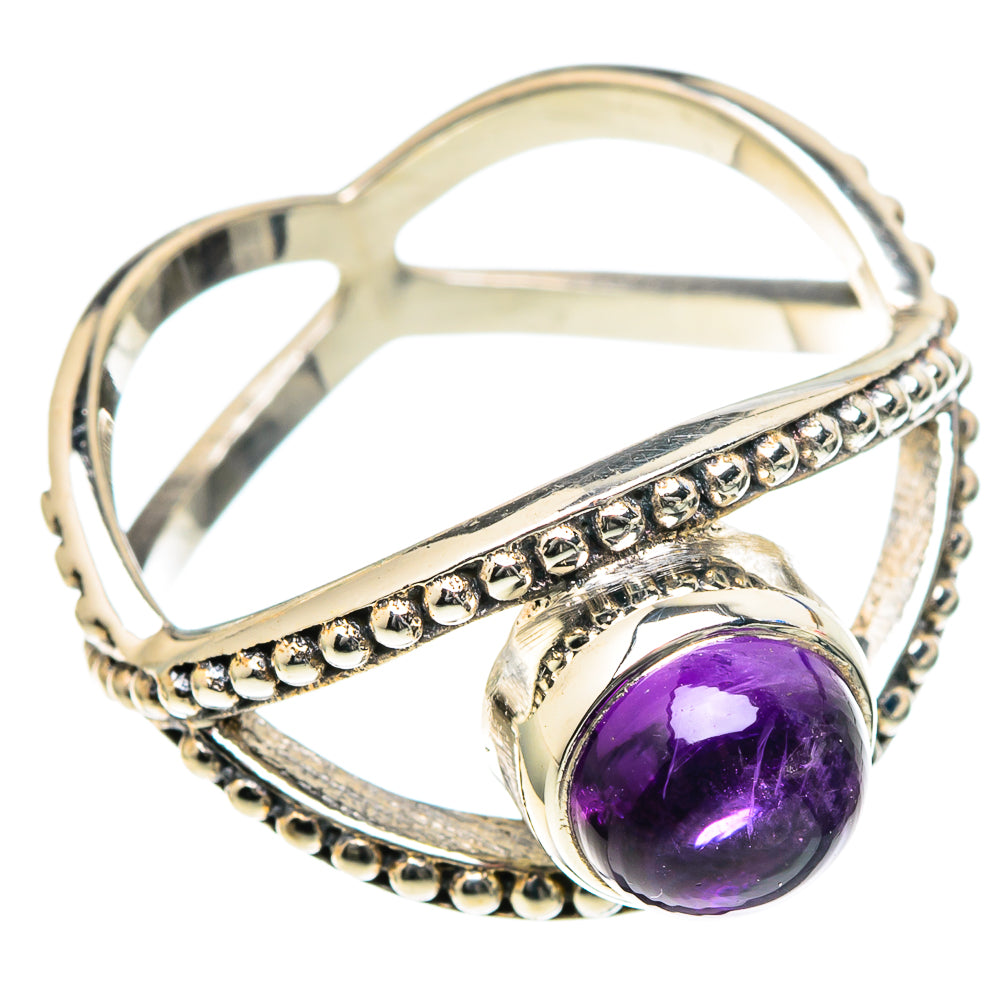 Amethyst Rings handcrafted by Ana Silver Co - RING98361