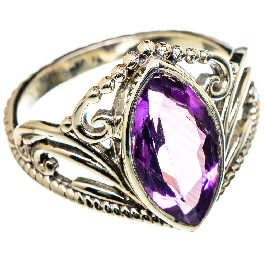 Amethyst Rings handcrafted by Ana Silver Co - RING98363