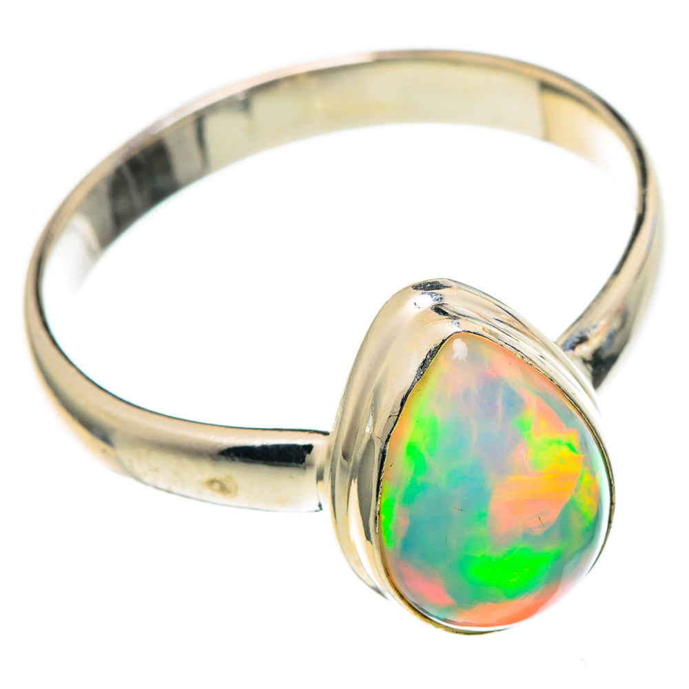 Ethiopian Opal Rings handcrafted by Ana Silver Co - RING98413