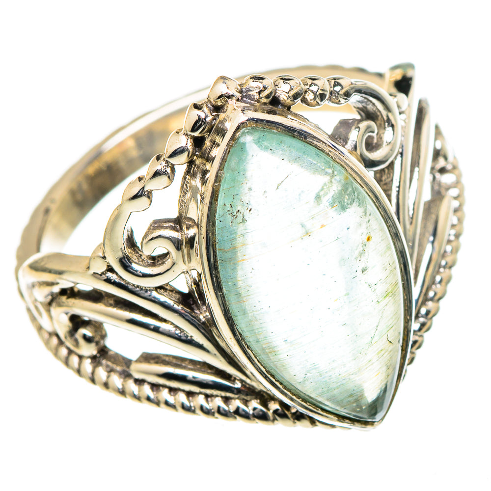 Aquamarine Rings handcrafted by Ana Silver Co - RING98419