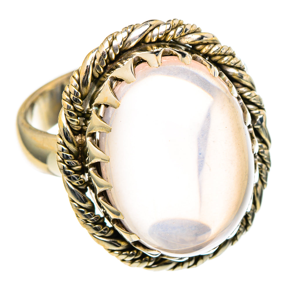 Rose Quartz Rings handcrafted by Ana Silver Co - RING98494