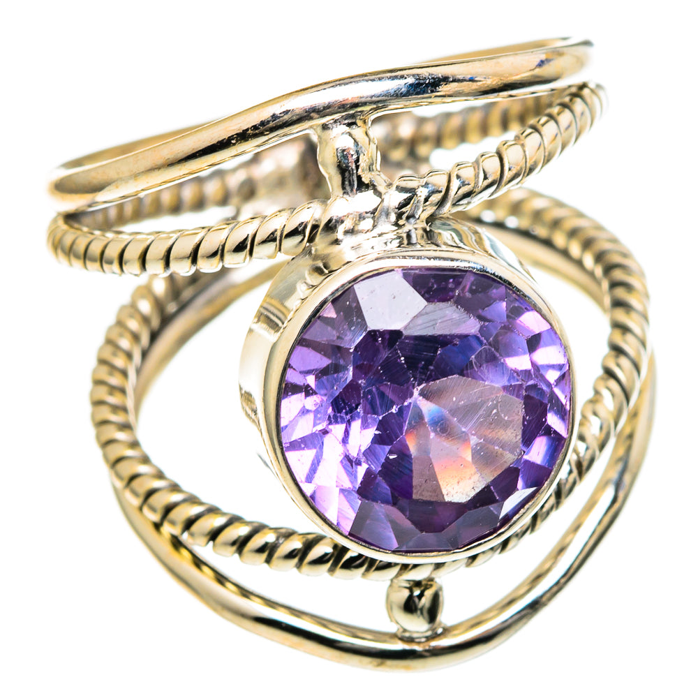 Color Change Alexandrite (lab.) Rings handcrafted by Ana Silver Co - RING98505