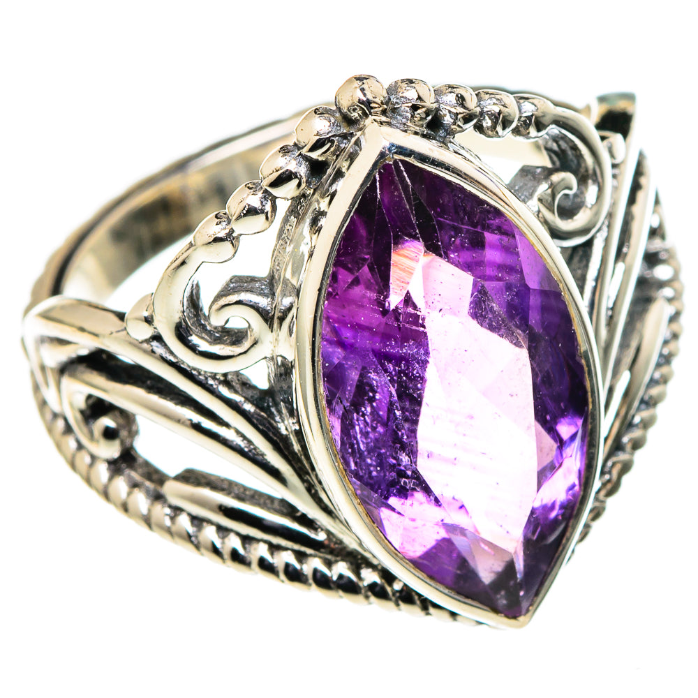 Amethyst Rings handcrafted by Ana Silver Co - RING98622