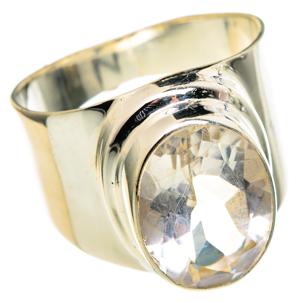 White Quartz Rings handcrafted by Ana Silver Co - RING98791