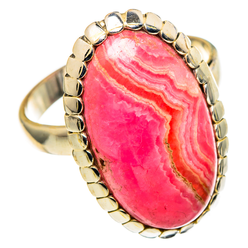 Rhodochrosite Rings handcrafted by Ana Silver Co - RING98825