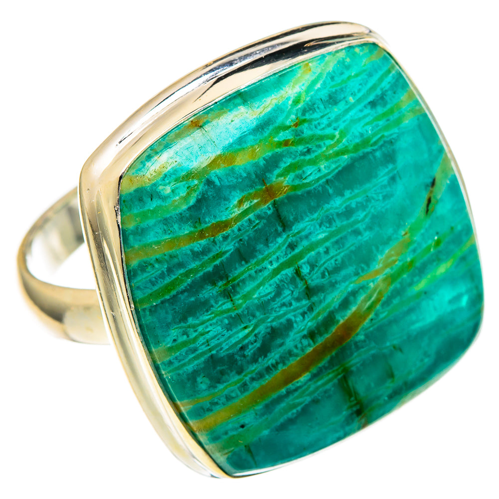 Amazonite Rings handcrafted by Ana Silver Co - RING98861