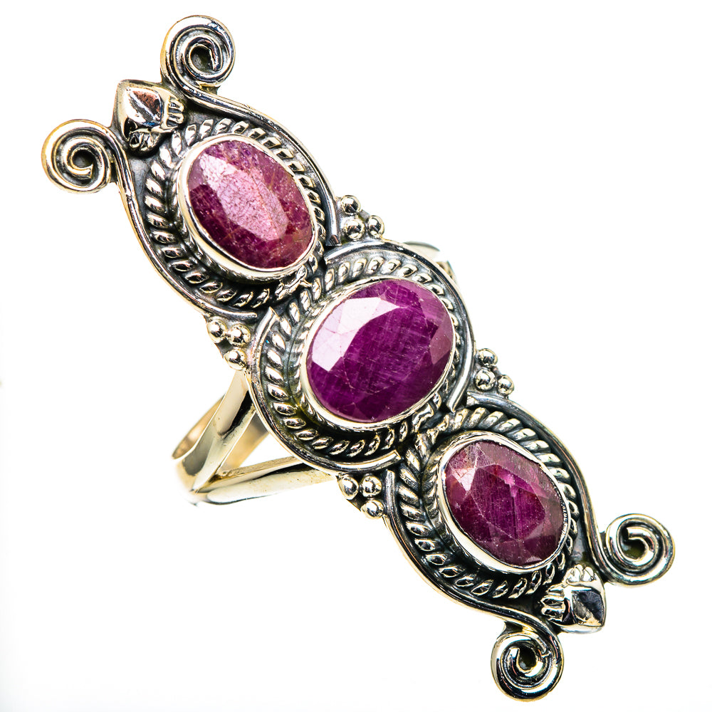 Ruby Rings handcrafted by Ana Silver Co - RING98875