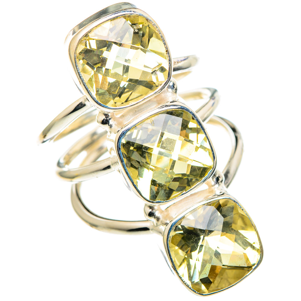 Citrine Rings handcrafted by Ana Silver Co - RING98906 - Photo 2