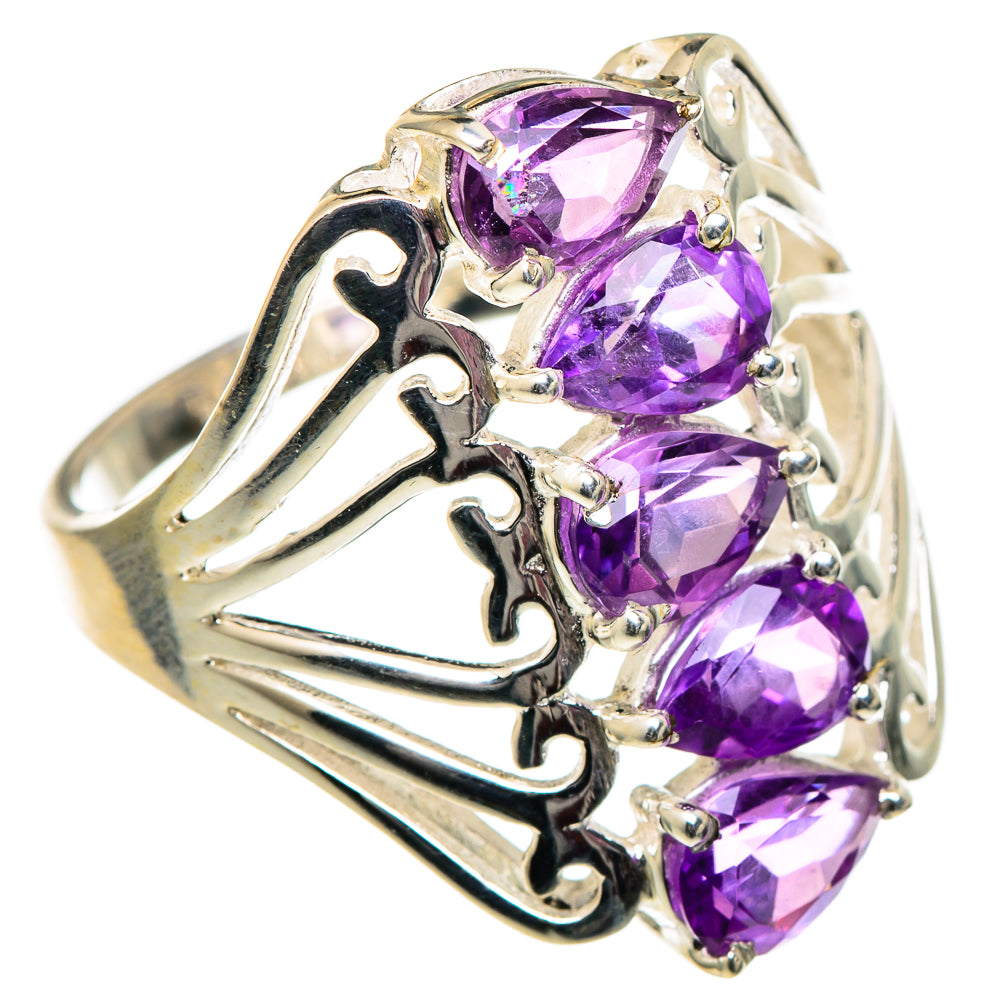 Amethyst Rings handcrafted by Ana Silver Co - RING98933