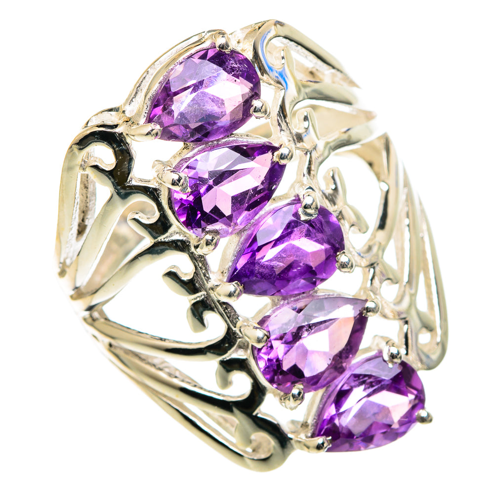 Amethyst Rings handcrafted by Ana Silver Co - RING98974