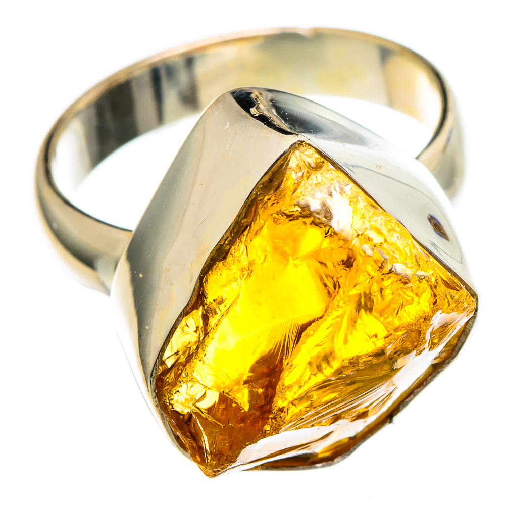 Citrine Rings handcrafted by Ana Silver Co - RING99067 - Photo 2