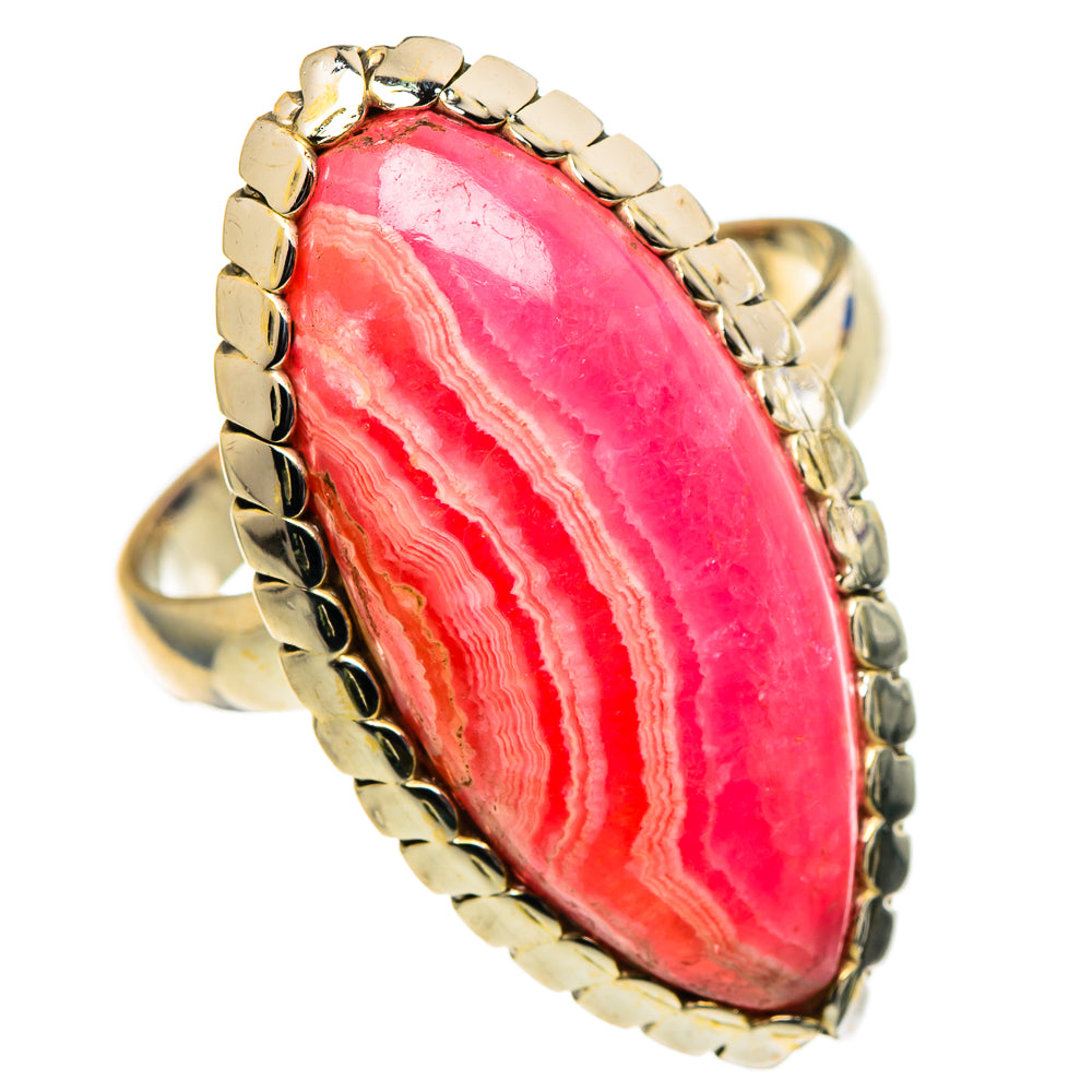 Rhodochrosite Rings handcrafted by Ana Silver Co - RING99139