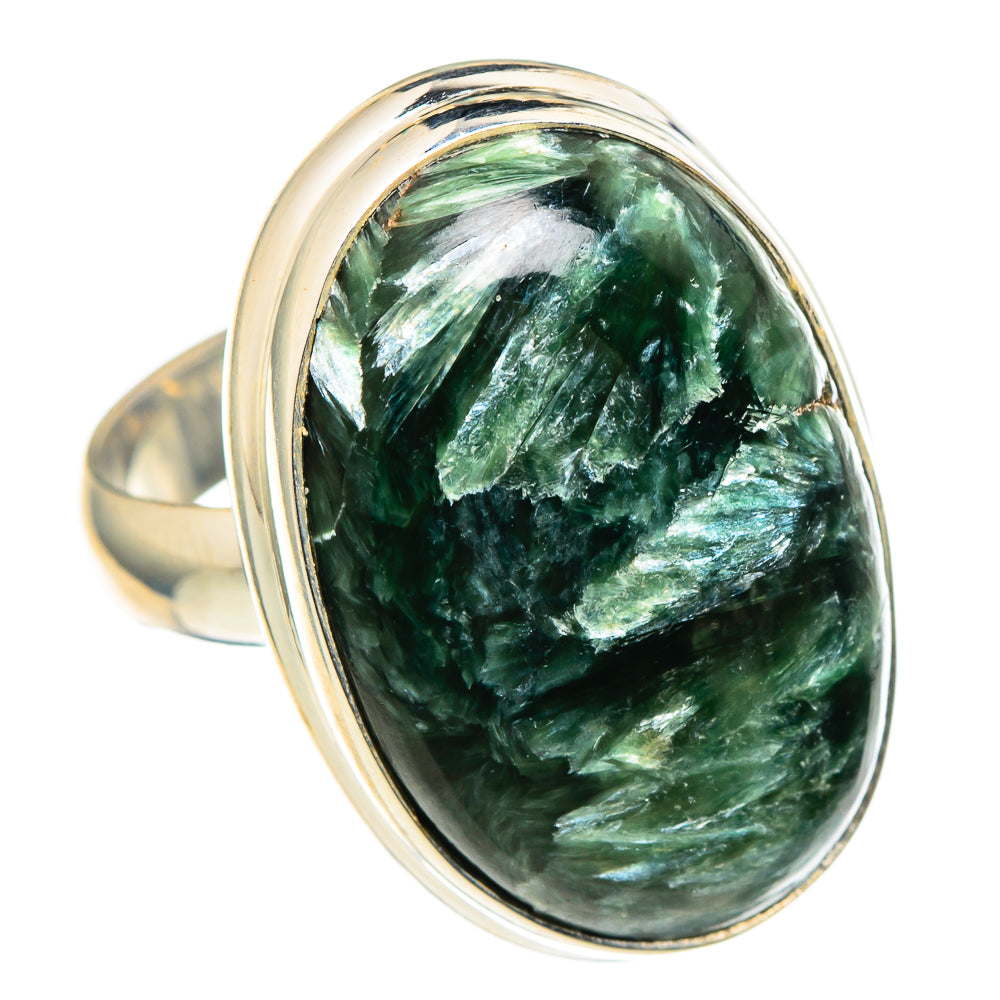 Seraphinite Rings handcrafted by Ana Silver Co - RING99170
