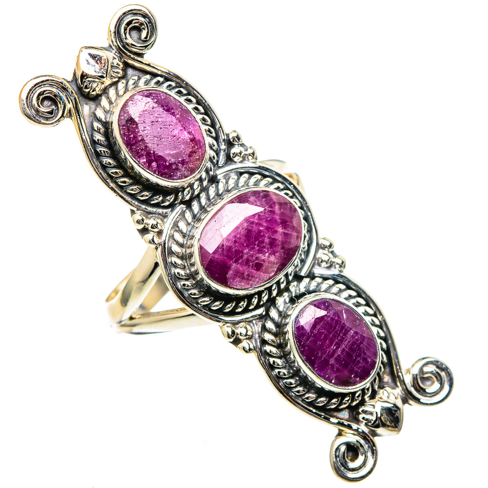 Ruby Rings handcrafted by Ana Silver Co - RING99232