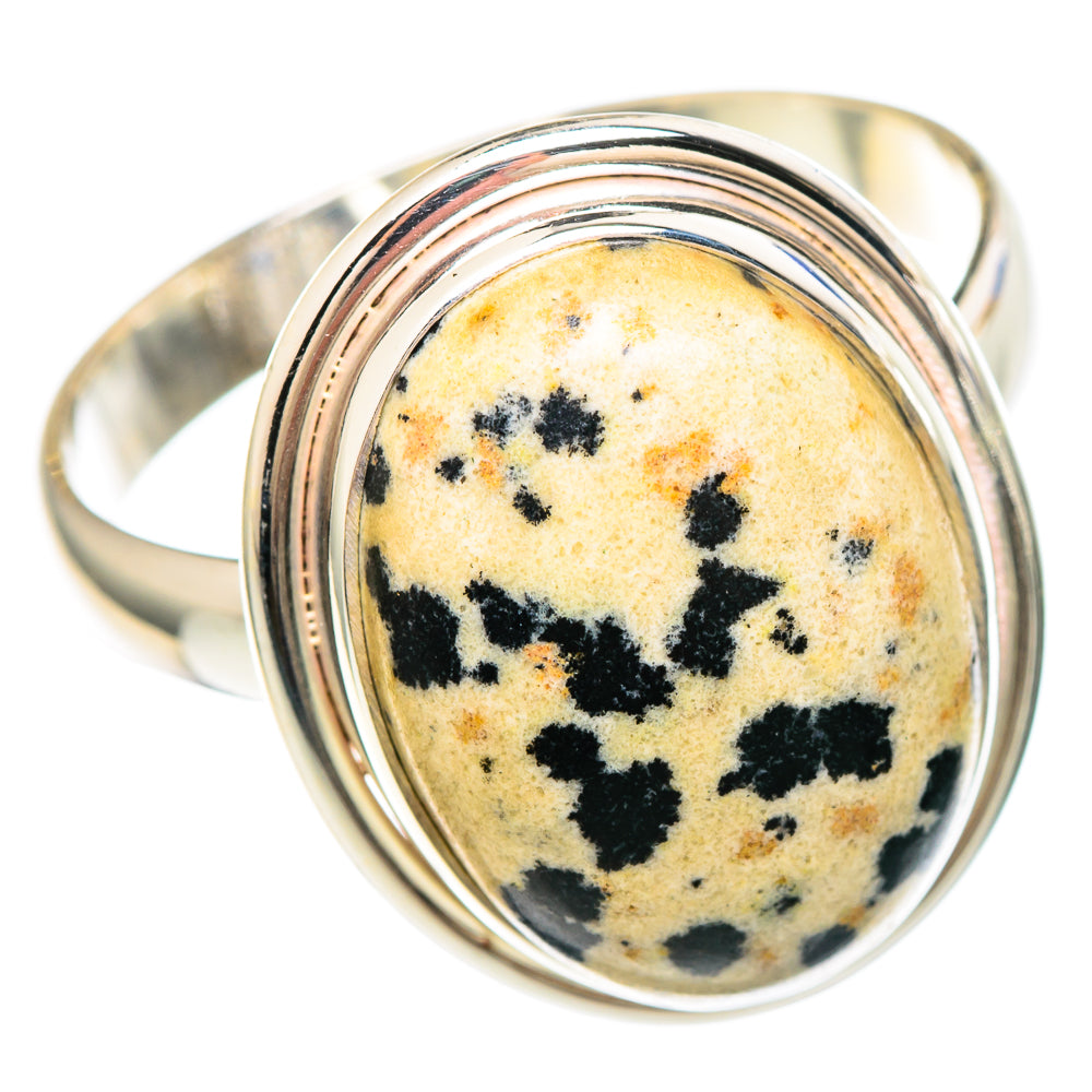 Dalmatian Jasper Rings handcrafted by Ana Silver Co - RING99248