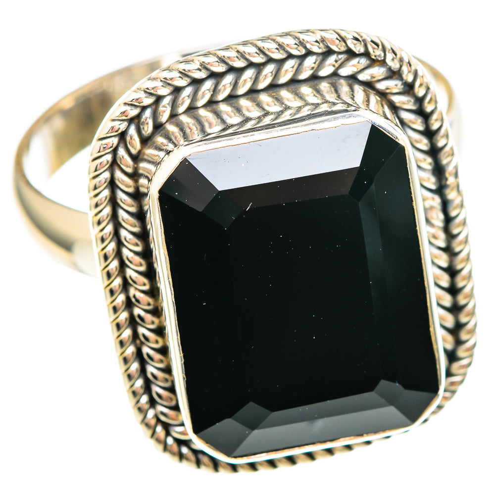 Black Onyx Rings handcrafted by Ana Silver Co - RING99268