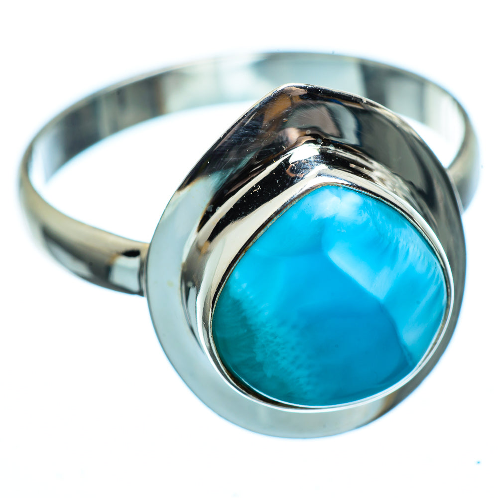 Larimar Rings handcrafted by Ana Silver Co - RING992918