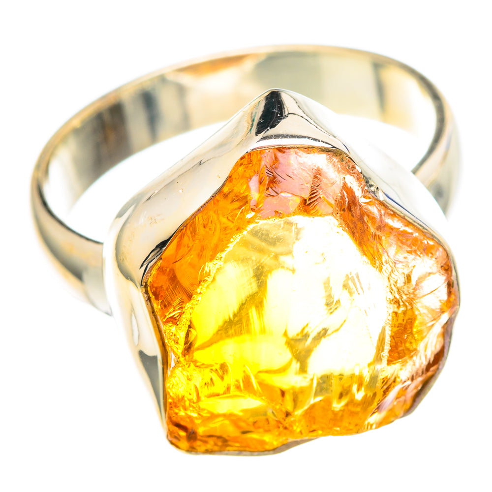 Citrine Rings handcrafted by Ana Silver Co - RING99292 - Photo 2