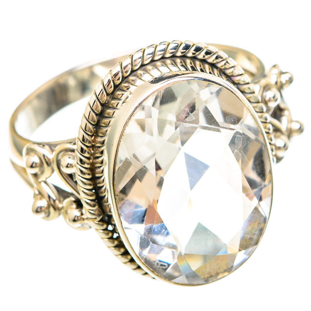 White Quartz Rings handcrafted by Ana Silver Co - RING99313