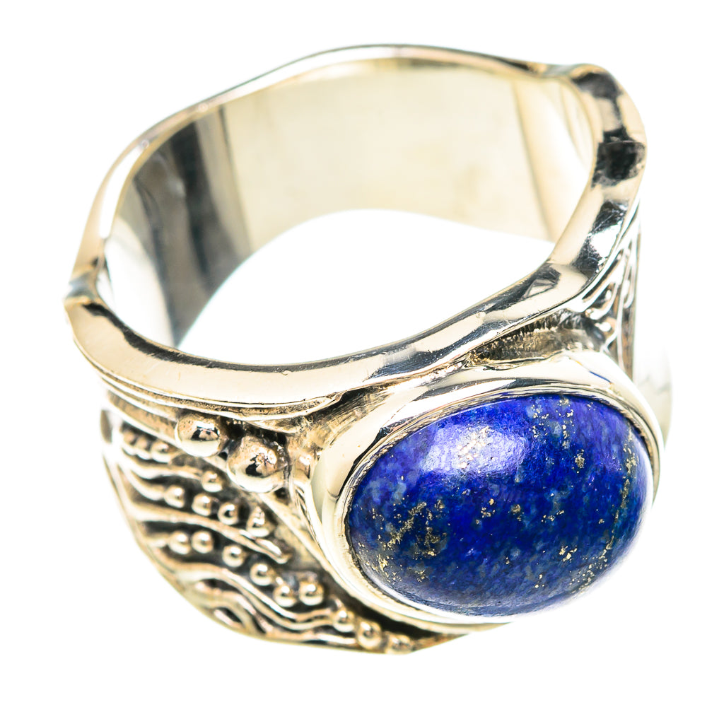 Lapis Lazuli Rings handcrafted by Ana Silver Co - RING99322 - Photo 2