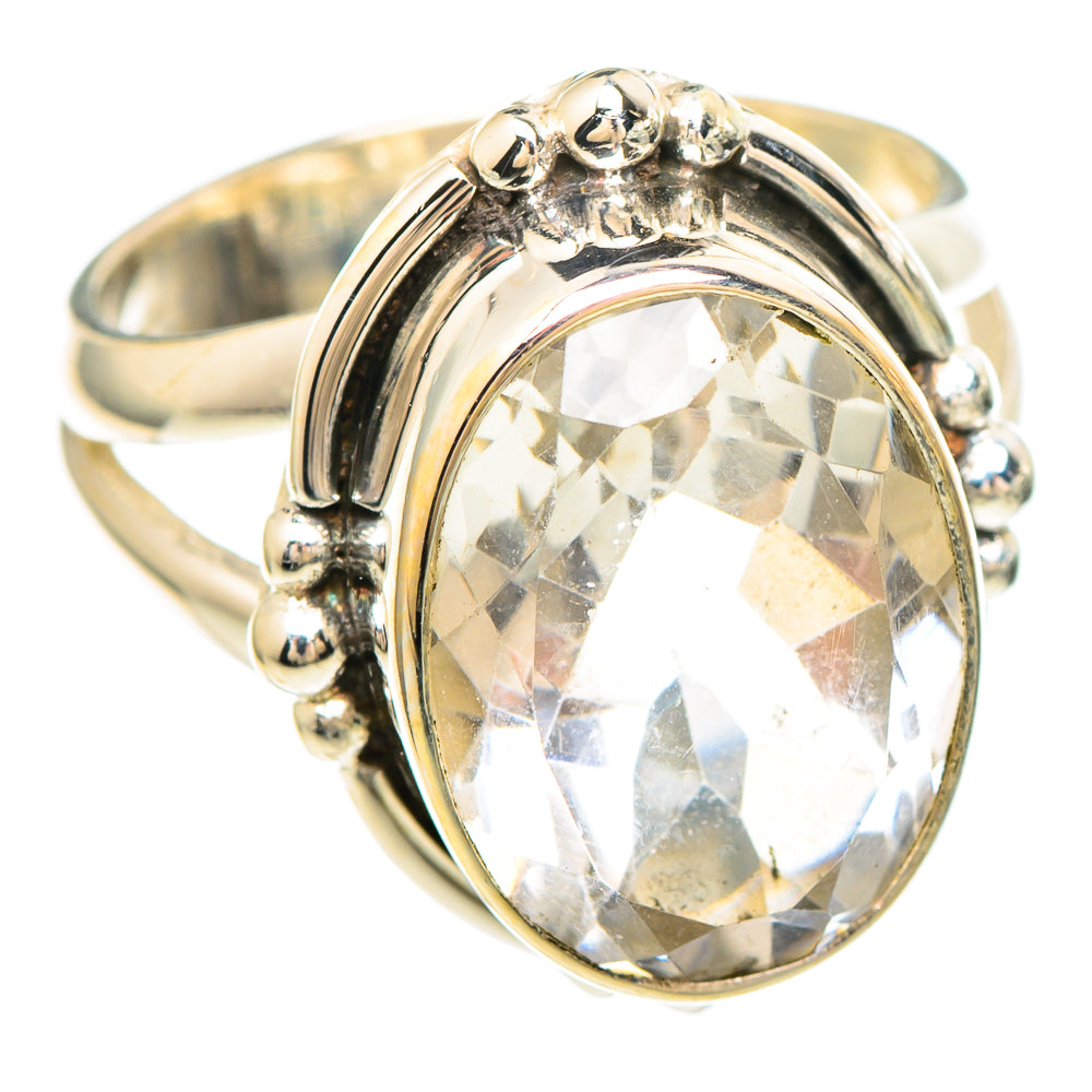 White Quartz Rings handcrafted by Ana Silver Co - RING99352