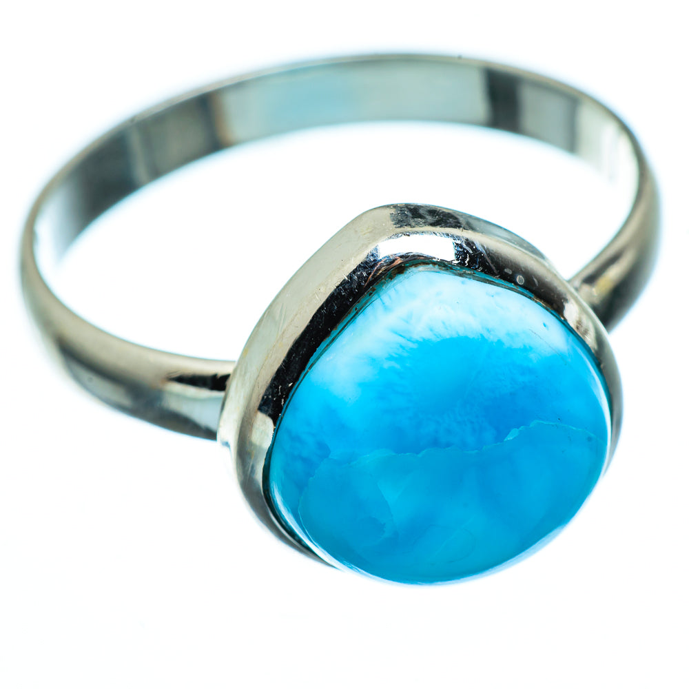 Larimar Rings handcrafted by Ana Silver Co - RING993649