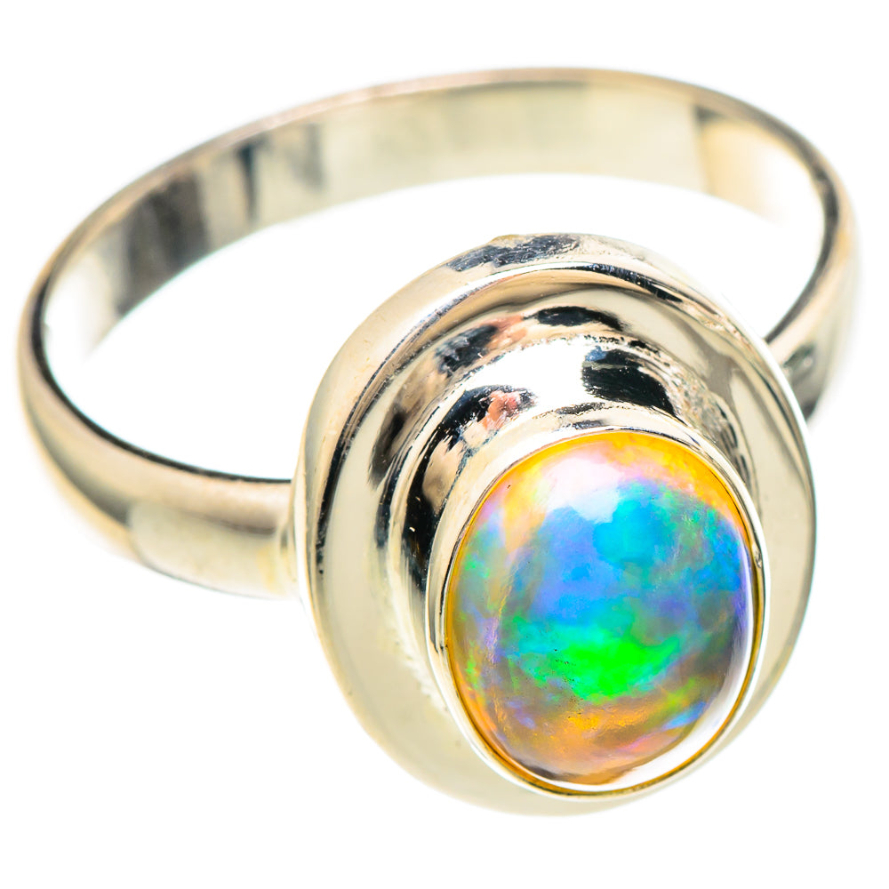 Ethiopian Opal Rings handcrafted by Ana Silver Co - RING99396