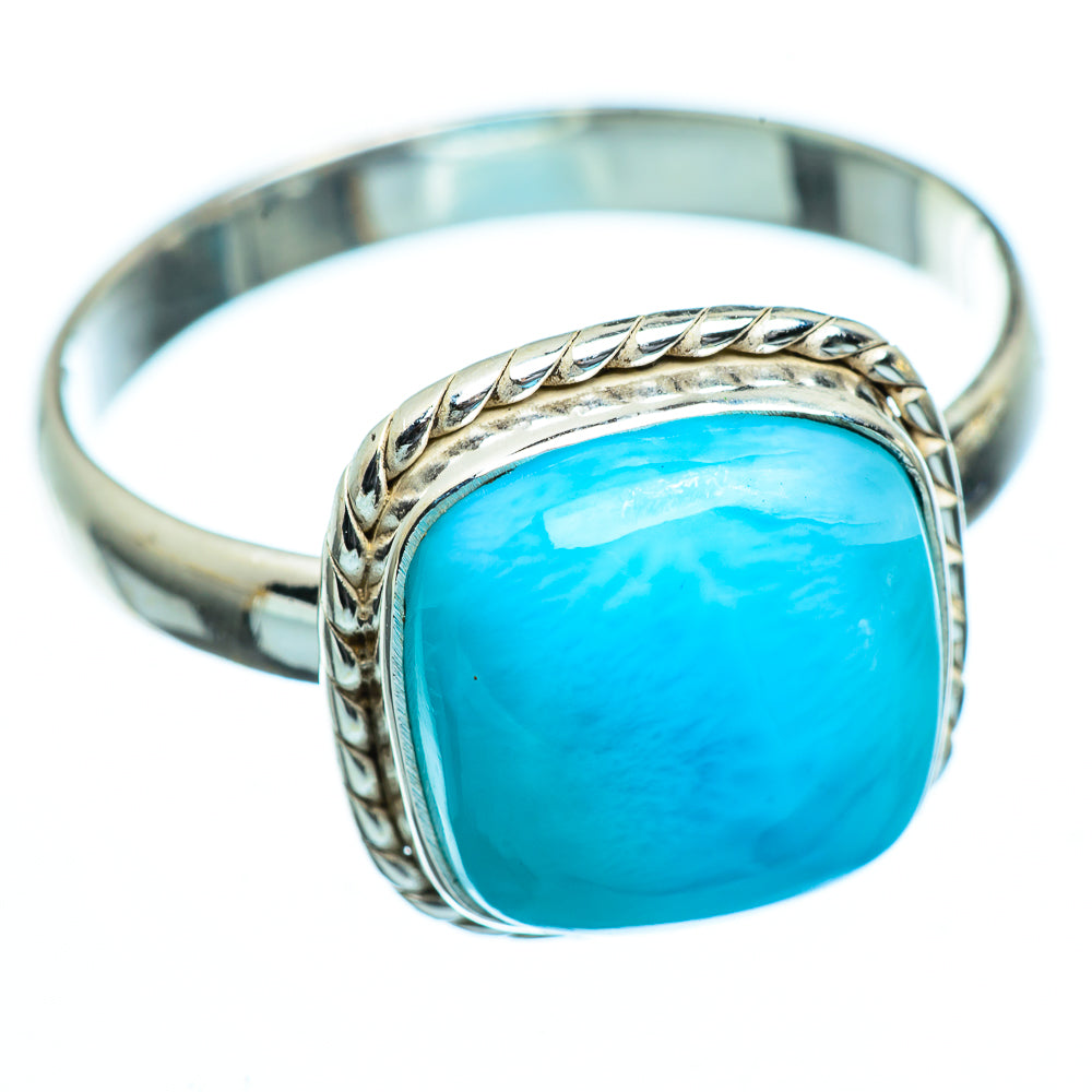 Larimar Rings handcrafted by Ana Silver Co - RING994029