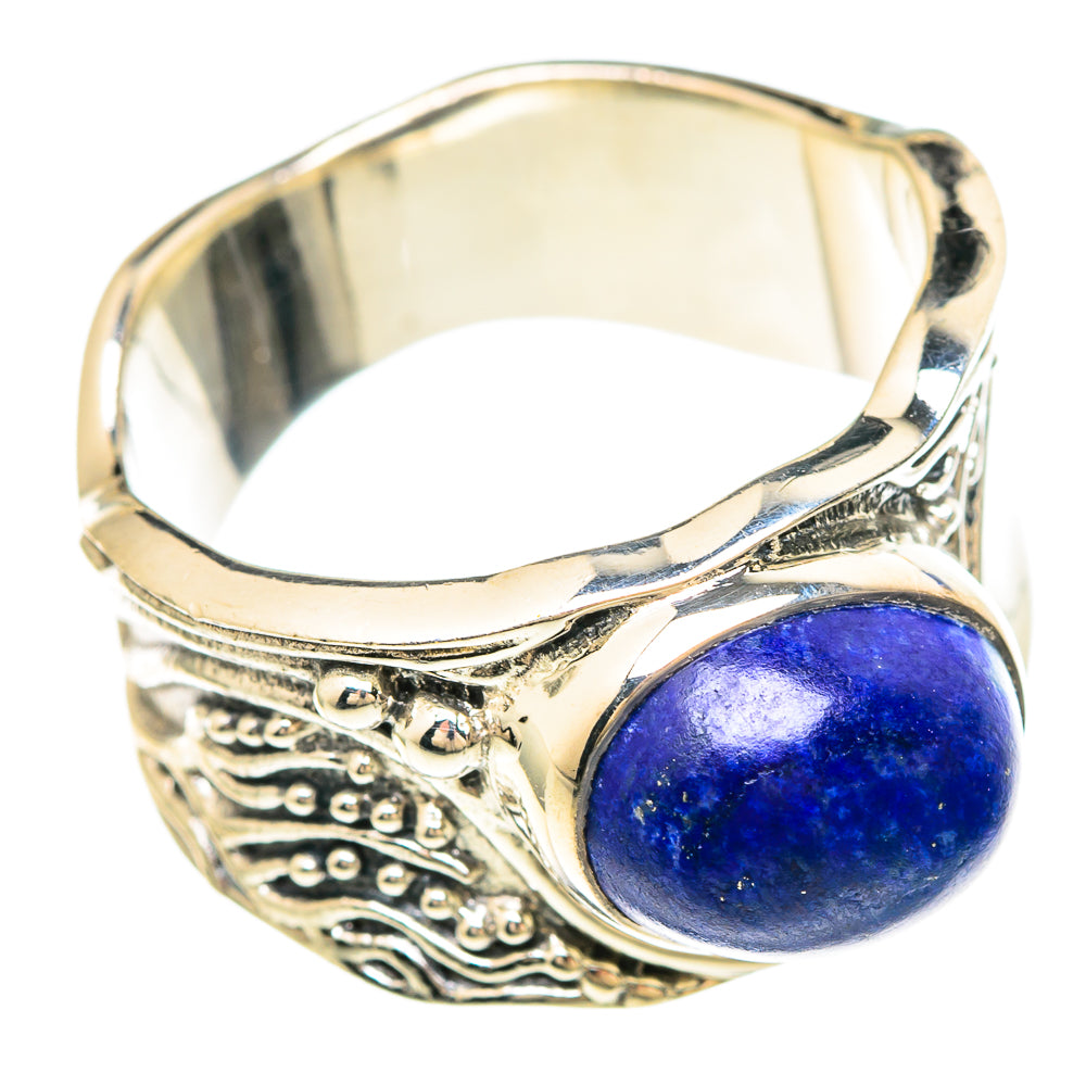 Lapis Lazuli Rings handcrafted by Ana Silver Co - RING99440 - Photo 2