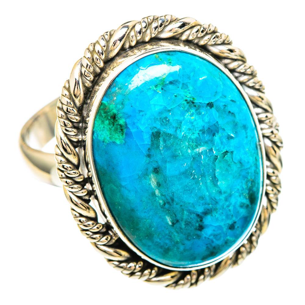 Chrysocolla Rings handcrafted by Ana Silver Co - RING99469