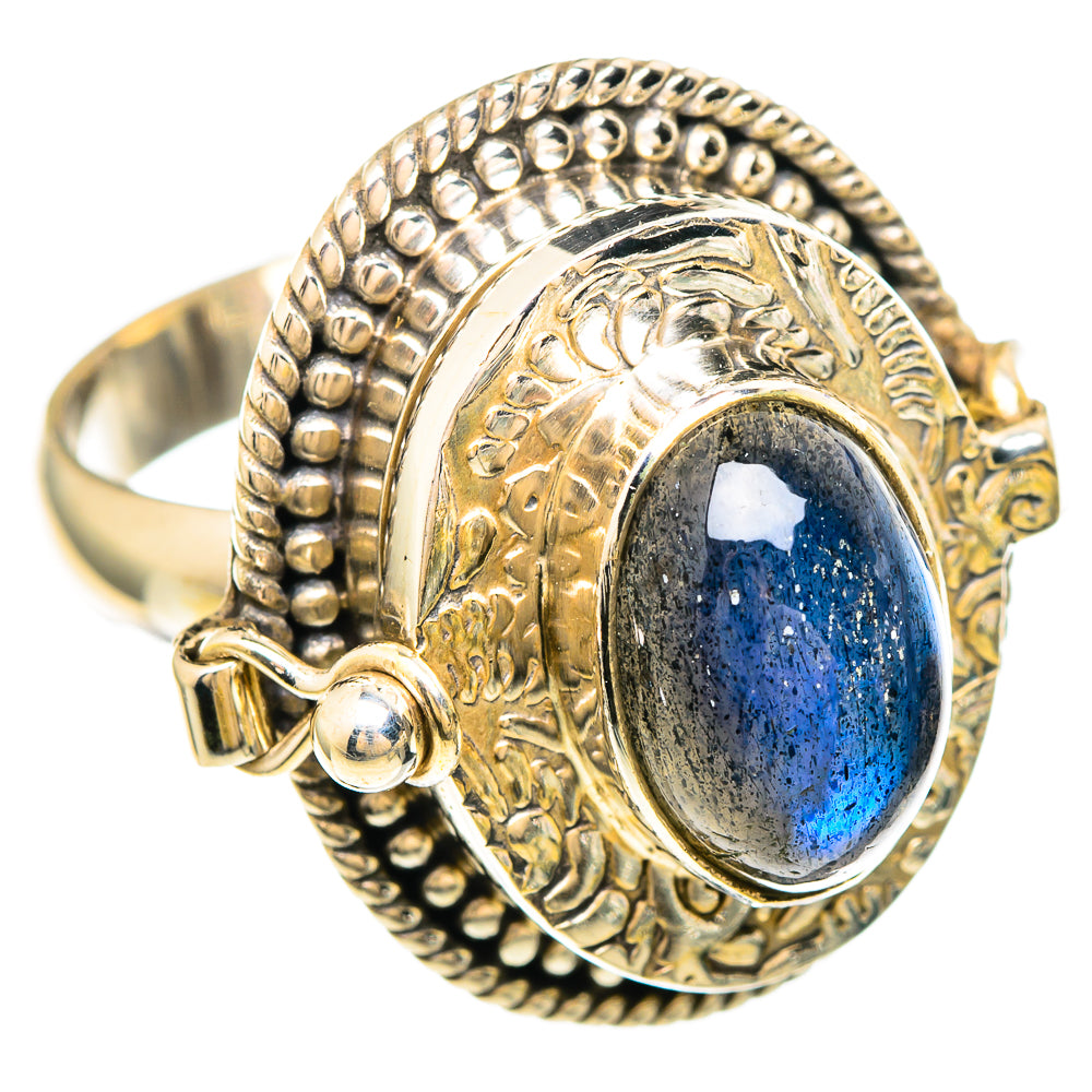 Labradorite Rings handcrafted by Ana Silver Co - RING99475