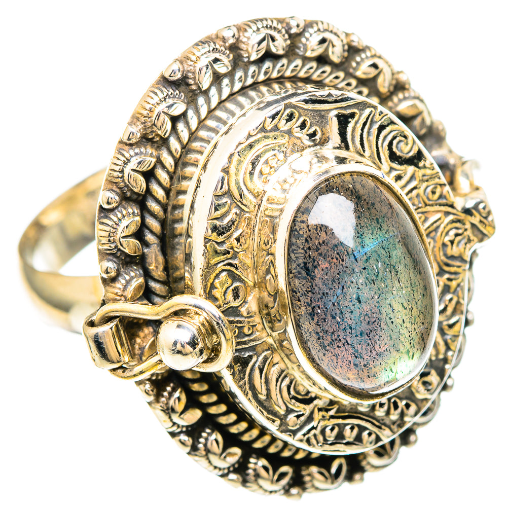 Labradorite Rings handcrafted by Ana Silver Co - RING99476