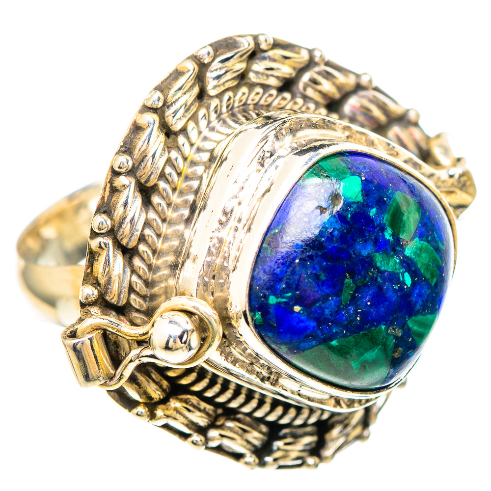 Azurite Rings handcrafted by Ana Silver Co - RING99508