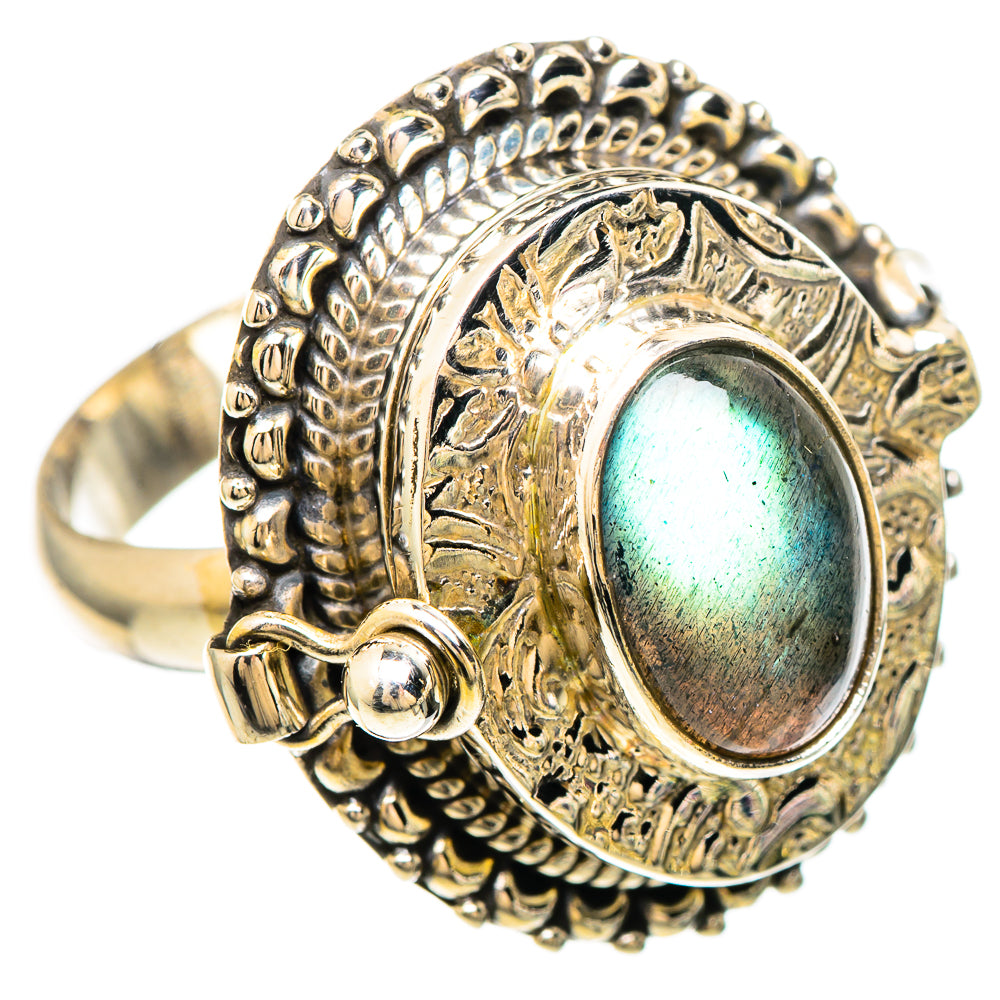 Labradorite Rings handcrafted by Ana Silver Co - RING99516